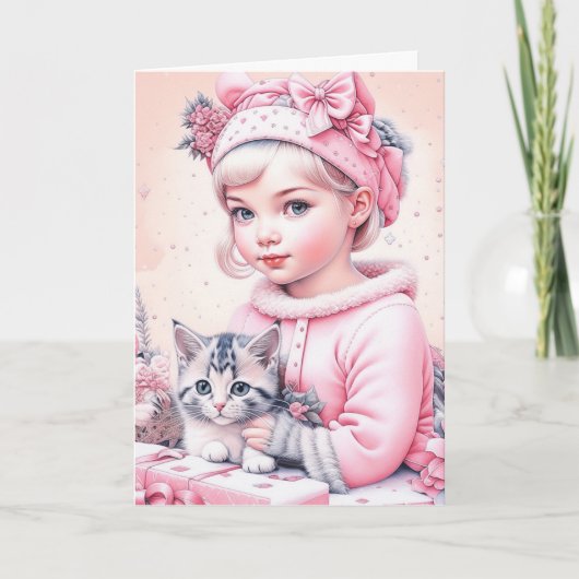 Vrede zij met U en de Uwe | Kerstmis Kaart (Voorkant)