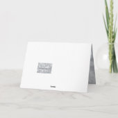 Vrede zij met u feestdagen kaart (Achterkant)