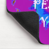 Vrede zij met u Inspirerend print Muismat (Hoek)