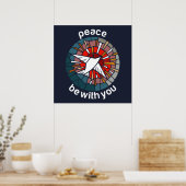 Vrede zij met u poster (Keuken)