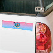 Vrede ~ Zon Bumpersticker (Op Truck)
