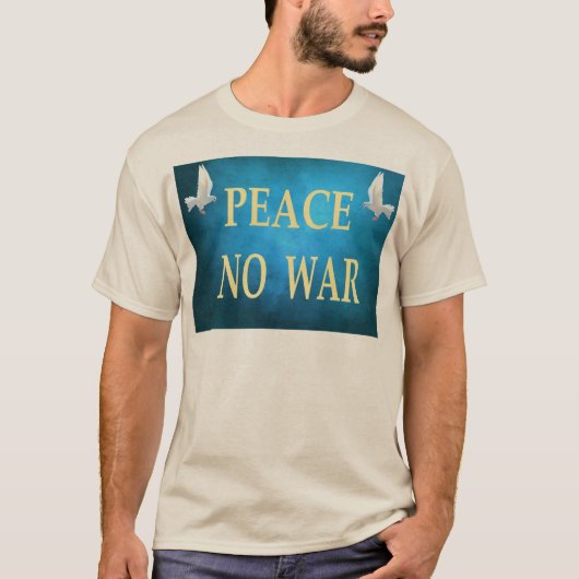 Vrede zonder T-shirt voor de oorlog (Voorkant)