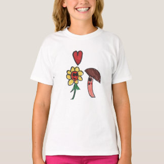 vredelievend! en planten t-shirt