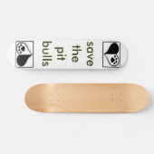 vredelievende harten persoonlijk skateboard (Horizontaal)