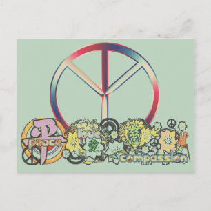 vredelovecompassie briefkaart