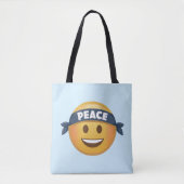 Vredes-emoji Tote Bag (Voorkant)