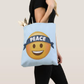Vredes-emoji Tote Bag (Dichtbij)