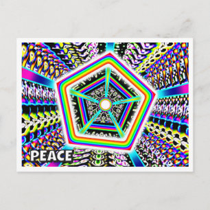 Vredes- (je kan de woorden veranderen) briefkaart