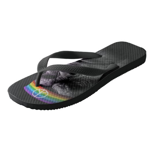 vredes-koning teenslippers (Schuin)