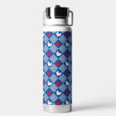 Vredes Orizuru Patroon Waterfles (Achterkant)