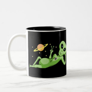 Vredes Ruimte Alien Mok
