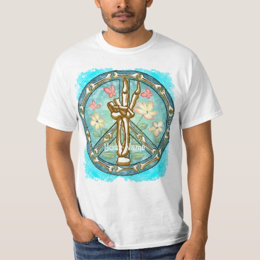 Vredes Skelet Hand T-shirt (Voorkant)
