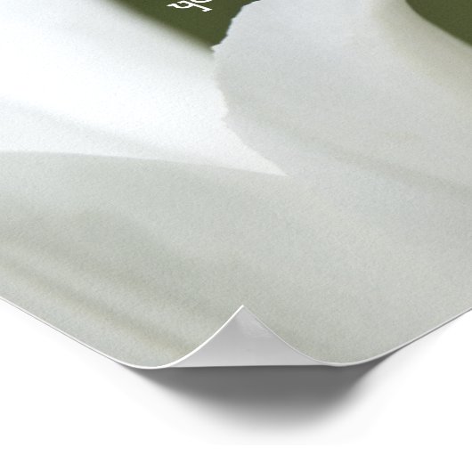 Vredes Tulp Poster (Hoek)
