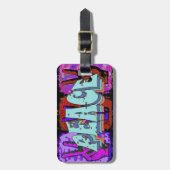 VredesBagagelabel Bagagelabel (Voorkant verticaal)