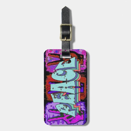 VredesBagagelabel Bagagelabel (Voorkant verticaal)