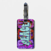 VredesBagagelabel Bagagelabel (Achterkant verticaal)