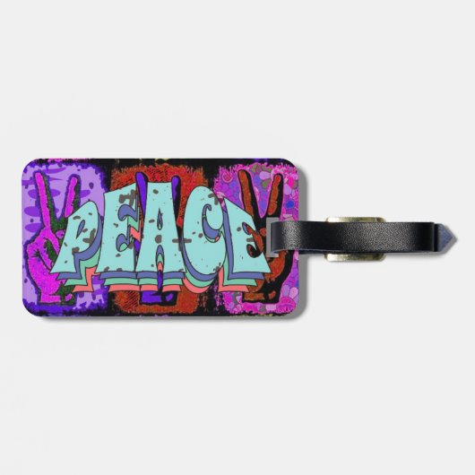 VredesBagagelabel Bagagelabel (Achterkant horizontaal)