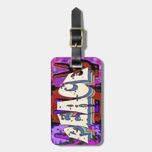 VredesBagagelabel Bagagelabel (Voorkant verticaal)