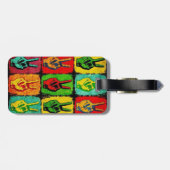 VredesBagagelabel Bagagelabel (Achterkant horizontaal)