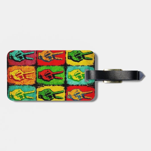 VredesBagagelabel Bagagelabel (Achterkant horizontaal)