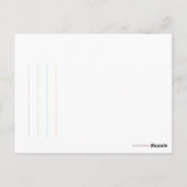 VredesBagagelabel Briefkaart (Achterkant)
