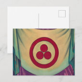 Vredesbanner van Nicholas Roerich Briefkaart (Voorkant / Achterkant)