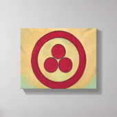 Vredesbanner van Nicholas Roerich Canvas Afdruk (Voorkant)