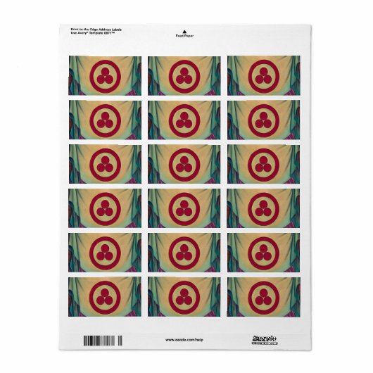 Vredesbanner van Nicholas Roerich Etiket (Full Sheet)