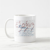 Vredesbijbel: Verse over Christelijke Mok (Links)