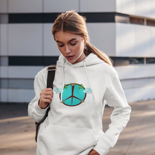 Vredesbloemen Hoodie