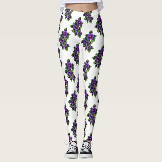  Vredesbloemen Leggings (Voorkant)
