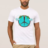 Vredesbloemen T-shirt (Voorkant)