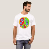 Vredesbloemen T-shirt (Voorkant volledig)