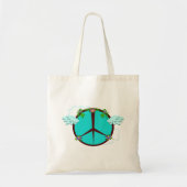 Vredesbloemen Tote Bag (Voorkant)