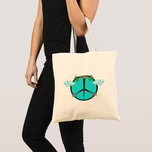 Vredesbloemen Tote Bag