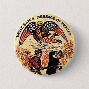 Vredesboodschap - Button
