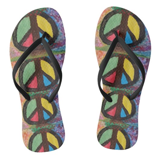Vredesboom Flip Flops (Voetbed)