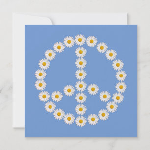 vredesbord daisies daisy boho kaart