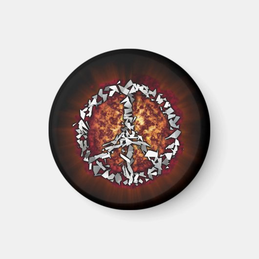 Vredesbord gebruiken magneet (Voorkant)