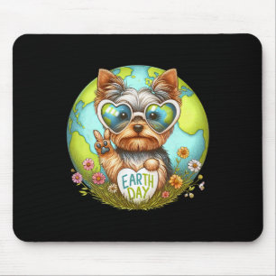 Vredesbord Hand Yorkshire Terrier Kinder Mannen vr Muismat