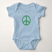 Vredesbord Ierse baby Romper (Voorkant)