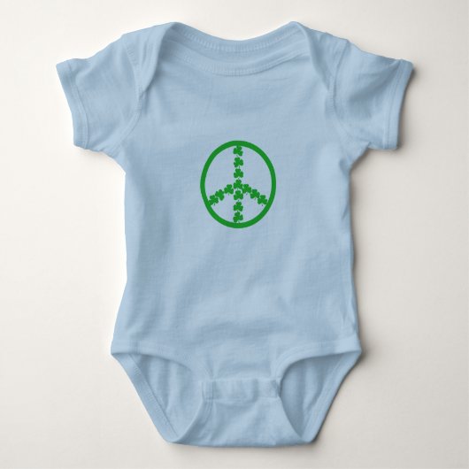 Vredesbord Ierse baby Romper (Voorkant)