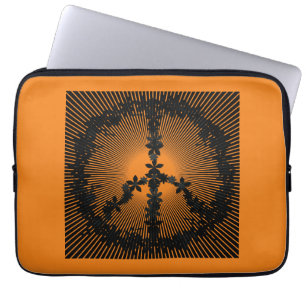 Vredesbord, kunst laptop sleeve
