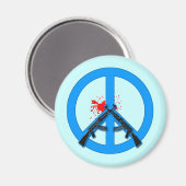 Vredesbord met AK-47s en Blood Magneet (Voorkant / Achterkant)