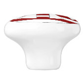 Vredesbord met keramische vlaggenknop knop (Zijkant)