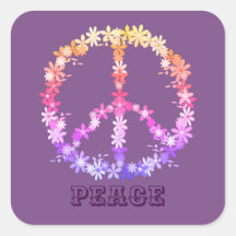 Vredesbord met kleurrijke bloemen, persoonlijke te