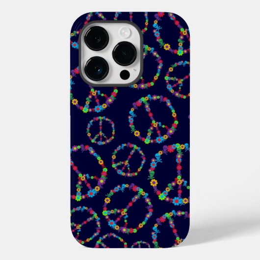 Vredesbord voor ventilatorkracht Case-Mate iPhone case (Achterkant)