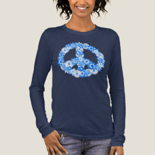 Vredesbordblauw Tri-Blend Shirt