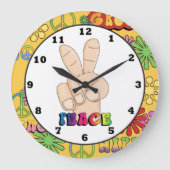 Vredesbordwandklok Grote Klok (Voorkant)
