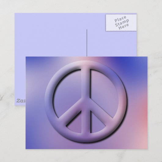 VredesBriefkaart Briefkaart (Voorkant / Achterkant)